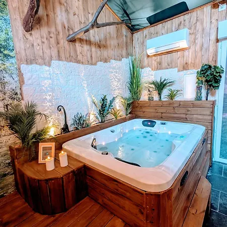 公寓 Les Spas De La Mer, Appart&spa Canopee, 100m De La Plage,