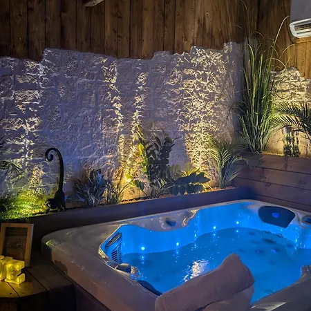 公寓 Les Spas De La Mer, Appart&spa Canopee, 100m De La Plage,