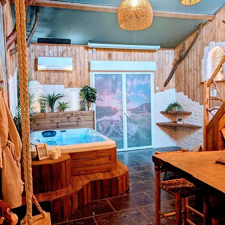 Les Spas De La Mer, Appart&spa Canopee, 100m De La Plage,