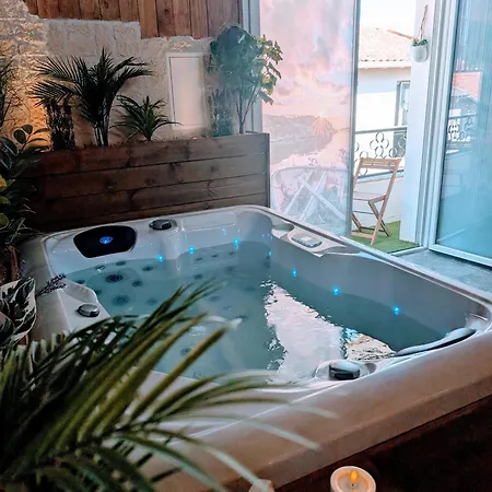 Appartement Les Spas De La Mer, Appart&spa Canopee, 100m De La Plage,