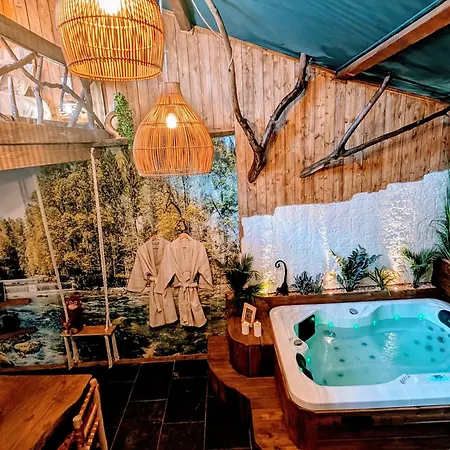 Appartement Les Spas De La Mer, Appart&spa Canopee, 100m De La Plage,