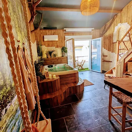 Les Spas De La Mer, Appart&spa Canopee, 100m De La Plage,