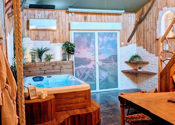 Les Spas De La Mer, Appart&spa Canopee, 100m De La Plage,