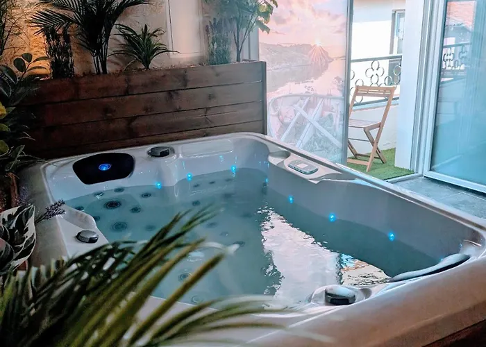 Apartamento Les Spas De La Mer, Appart&spa Canopee, 100m De La Plage,
