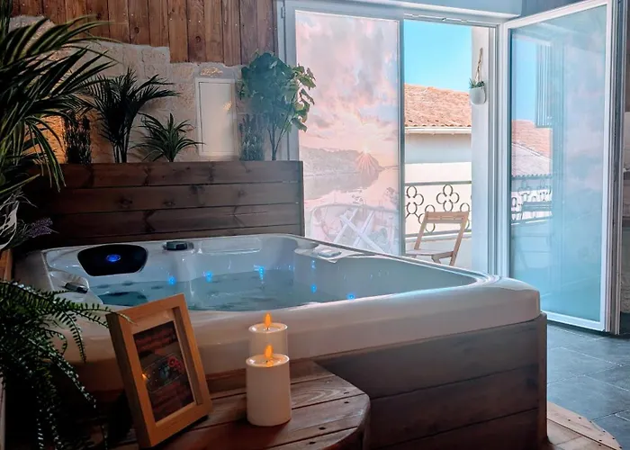 Les Spas De La Mer, Appart&spa Canopee, 100m De La Plage, Apartamento *