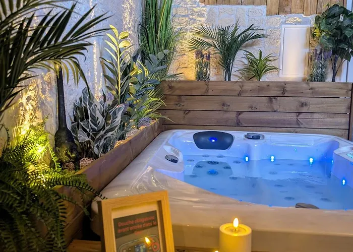 Les Spas De La Mer, Appart&spa Canopee, 100m De La Plage, *