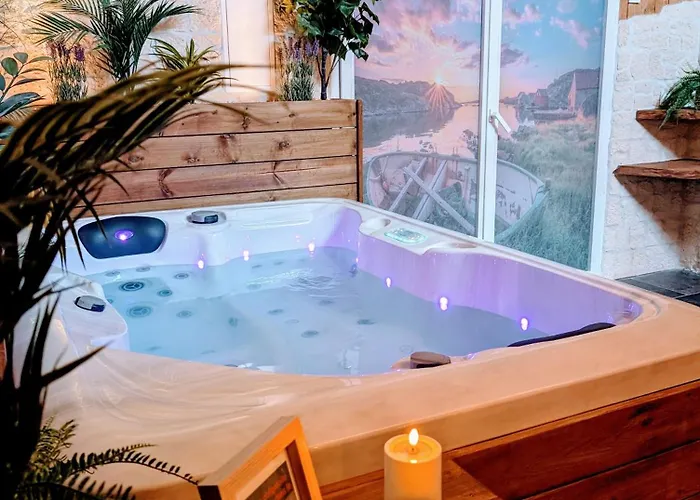 Les Spas De La Mer, Appart&spa Canopee, 100m De La Plage, *